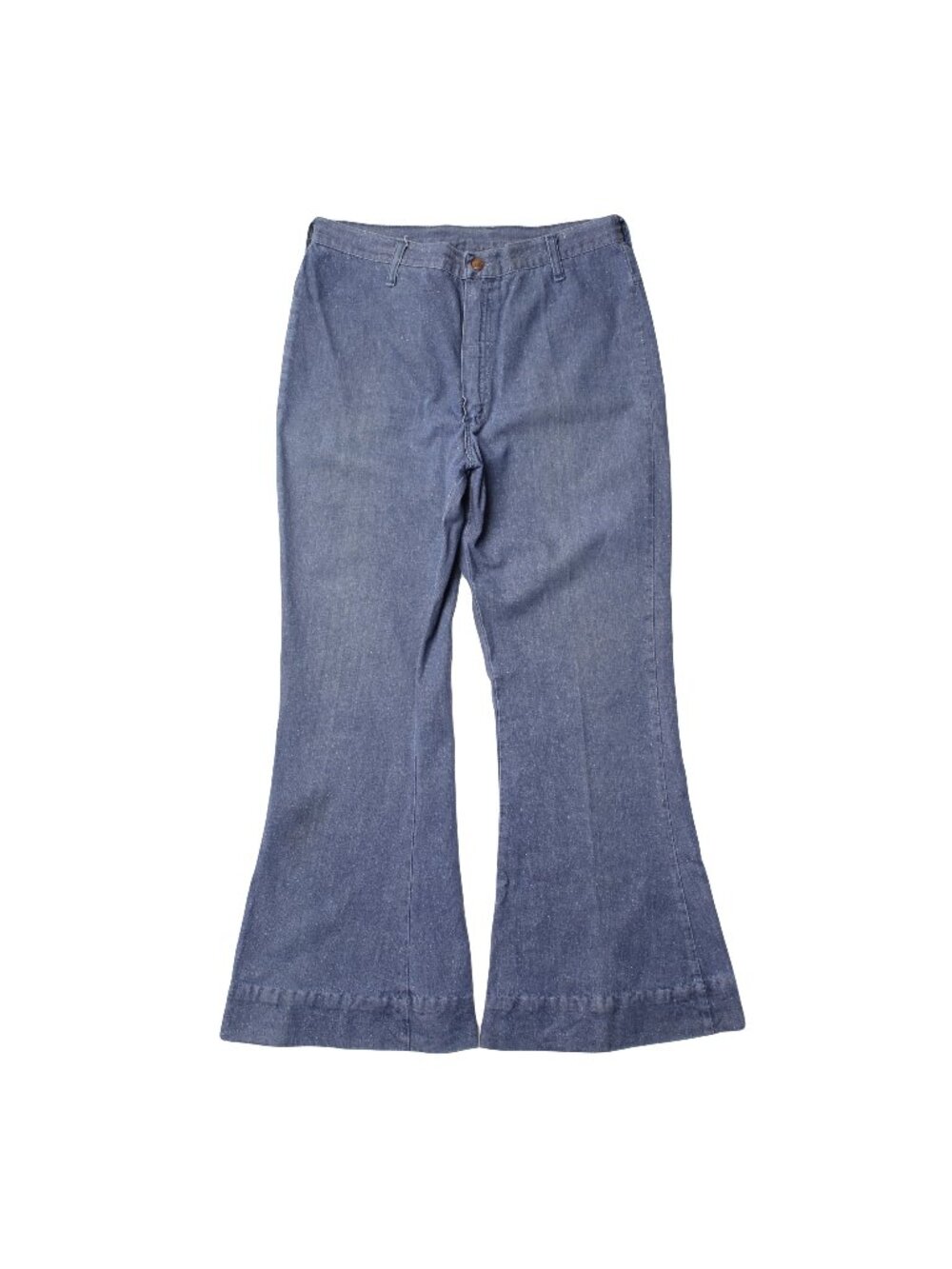 70s Wrangler Bell Bottom Faded Denim Women's 18